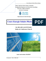 Cours Energie Solaire