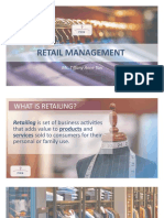 CH 1 L1 - Intro To Retail Management