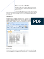 Membuat Laporan Dengan Pivot Table