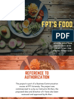 FPT's Food Proposal Presentation