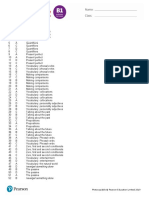 Diagnostic Test B: No Key Language Area