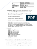 Project Study Proposal for Topographic Surveying