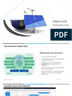 Aliatis Fund Floating Solar Presentation EU Survey Attachment