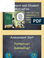 Using Assessment to Improve Student Motivation and Success