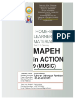 Home-Based Learner'S Material: Mapeh