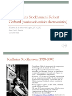 19.KarlhainzStockhausen I RobertGerhard Amb Veu