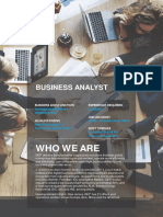 GEP JD - TSO CIT - Business Analyst 2021-22