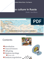 Business Culture in Russia: Budui Ana-Maria