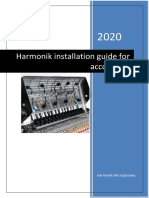 Installation Guide Harmonik ENG 2020