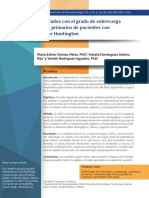 Factores Asociados Con El Grado de Sobrecarga de Cuidadores Primarios de Pacientes Con Enfermedad de Huntington