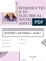 Introduction to Electrical Instruments and Concept