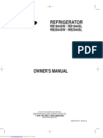 Refrigerator: RB1844SW / RB1844SL RB2044SW / RB2044SL