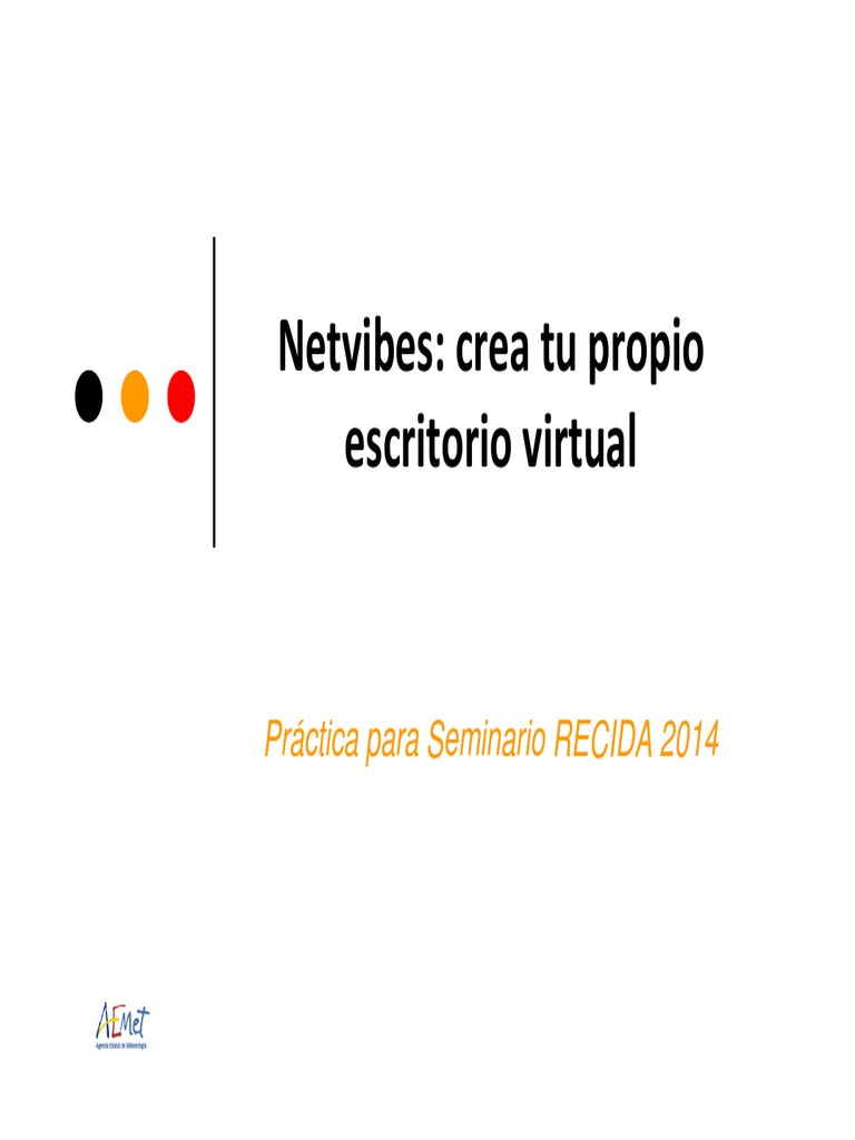 Netvibes Manual | PDF | Hipervínculo | HTML