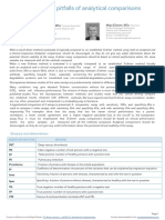 Ddimer Assays Pitfalls of Analytical Comparisons