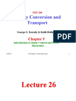 EEE 360 Chapter 9 Introduction to Motor Control and Power Electronics