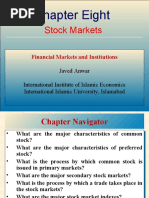 Chapter Eight: Stock Markets