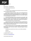 Exemplo de Carta de Rescisão de Contrato de Trabalho