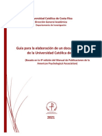 UCAT - Guía para La Elaboración de Citas y Referencias 2021