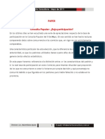 Análisis de Participación en Consulta Popular