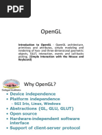 Opengl: Introduction To Opengl - Opengl Architecture