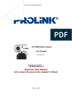 PCC8020 Series Camera Manual