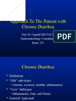 Approach To The Patient With Chronic Diarrhea: Eric M. Osgard MD FACG Gastroenterology Consultants Reno, NV
