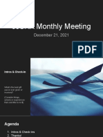 JJSNA Monthly Meeting December 21 2021