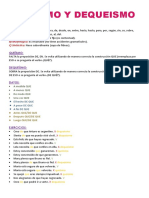 Queísmo-Dequeísmo - Resumen