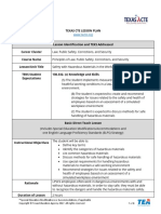 Lesson Plan Safety With Hazardous Materials in The Workplace - 0