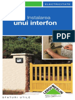 Instalare-interfon