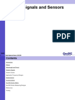 GS Presentation Seismic Signals and Sensors