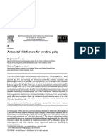 Antenatal Risk Factors For CP