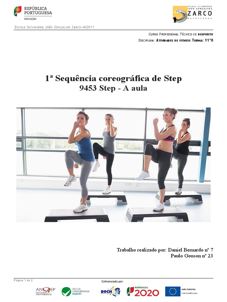 1 Sequência Coreografica de Step | PDF
