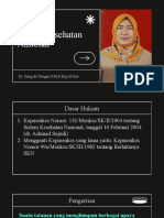 Sistem Kesehatan Nasional: Dr. Siang BR Tarigan S.PD, S.Kep, M.Kes