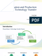 Technology Transfer in Pharmaceutical Industry