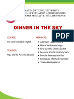 Dinner in The Sky: Course: Members