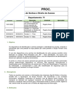 Política de Senhas e Acesso no Grupo Ferrarin