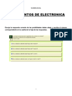 Examen Inicial de Electronica