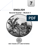 English: Second Quarter - Module 4