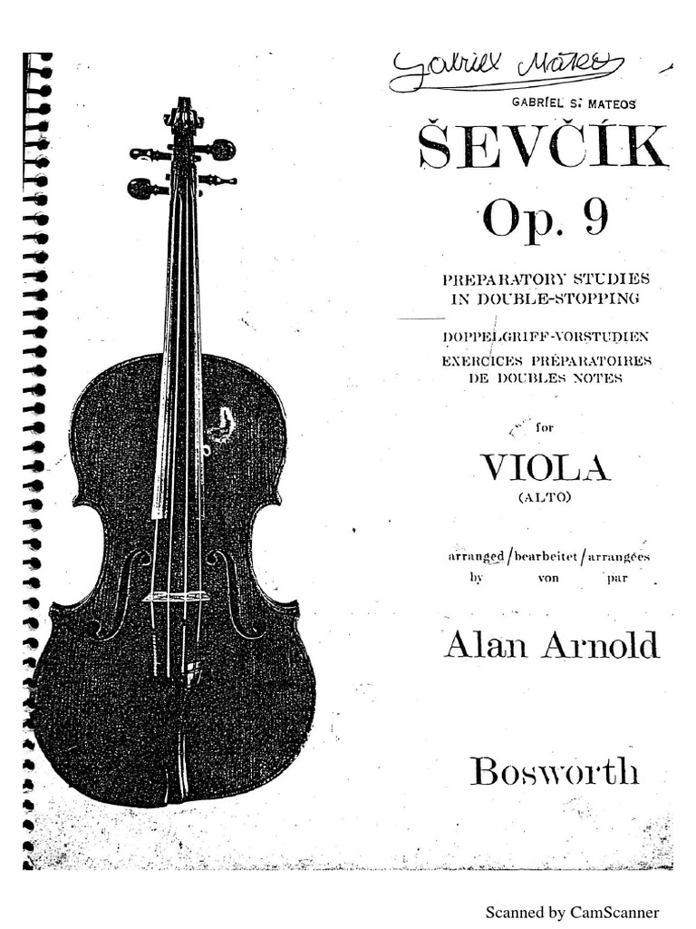 Op.9 - Alto | Œuvre Musicale Pour Alto