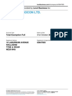 COSMIC EUROCON LTD. - Company Accounts From Level Business