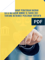 Kajian Terhadap Peraturan Daerah Kota Mataram Nomor 15 - Revisi