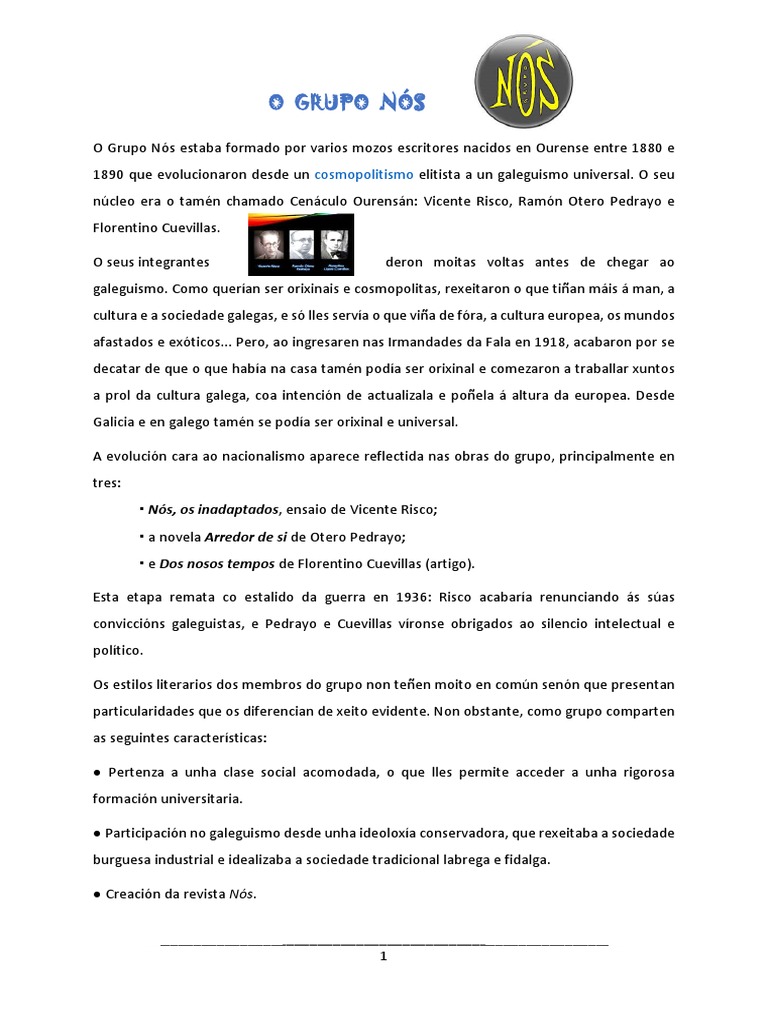 O Grupo Nós | PDF