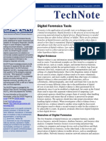 Digital Forensics Tools TN - 0716 508