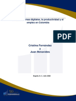 A.-las Plataformas Digitales, La Productividad y El Empleo en Colombia (1)