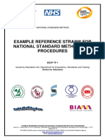 Example Reference Strains For National Standard Method Test Procedures