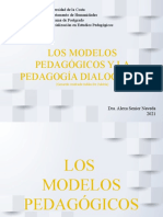 Modelos pedagógicos y la pedagogía dialogante
