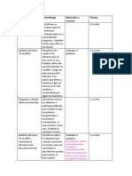 Julián Planificación de 2do