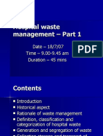 Hospital Waste Management