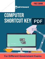 Computer Shortcut Keys: For Different Government Exams